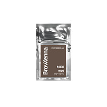 BrowXenna®, Brown #106 Dust brown, 1 midi-sachet