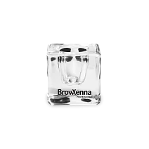 Glass cup for henna/dye mixing, BrowXenna®