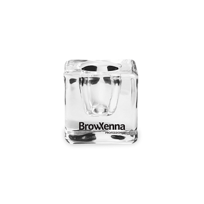 Glass cup for henna/dye mixing, BrowXenna®