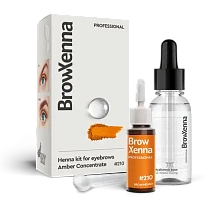 BrowXenna®, #210 Amber concentrate, 1 vial