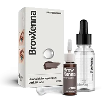 BrowXenna®, Blond #205, Dark Blond, vial