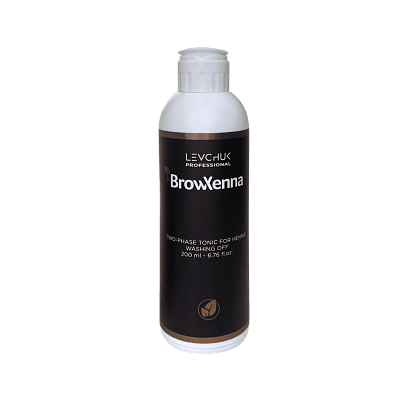 Two-phase tonic for henna washing off, BrowXenna®