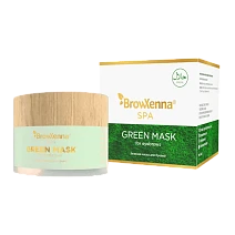 Green mask for eyebrows, BrowXenna® SPA