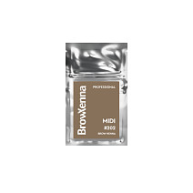 BrowXenna®, Blond #202 Light Blond, 1 midi-sachet