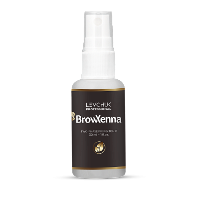 Two-phase tonic for henna washing off, BrowXenna®