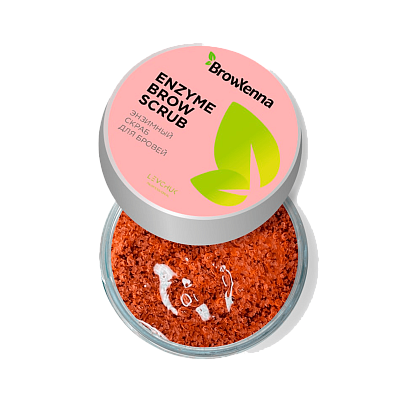 Enzyme brow scrub, BrowXenna®