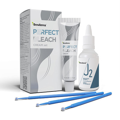 Perfect bleach professional set cream for hair bleaching, BrowXenna®