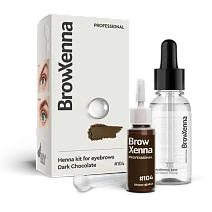 BrowXenna®, Brown #104, Dark Chocolate, 1 vial