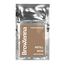 BrowXenna®, Blond #203 Light Chestnut, 1 sachet
