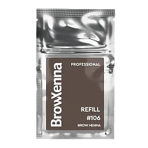 BrowXenna®, Brown #106 Dust brown, 1 sachet