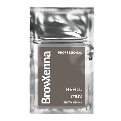 BrowXenna®, Brown #102 Cold Coffee, 1 sachet