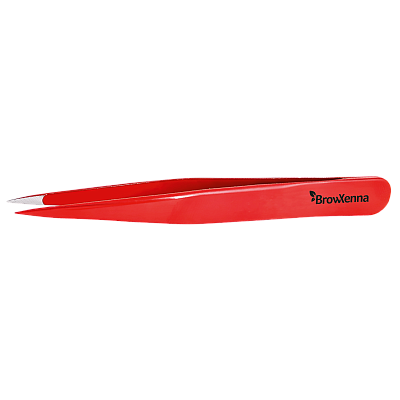 BrowXenna® Eyebrow tweezers Expert point red 0/11