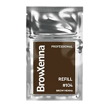 BrowXenna®, Brown #104 Dark Chocolate, 1 sachet