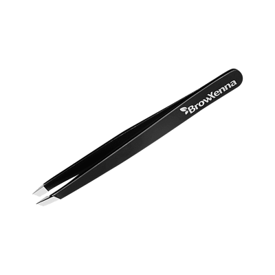 Eyebrow tweezers bevel, manual sharpening, BrowXenna®